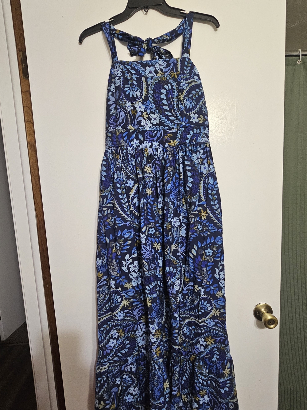 Rachel Zoe Blue Floral Maxi Dress